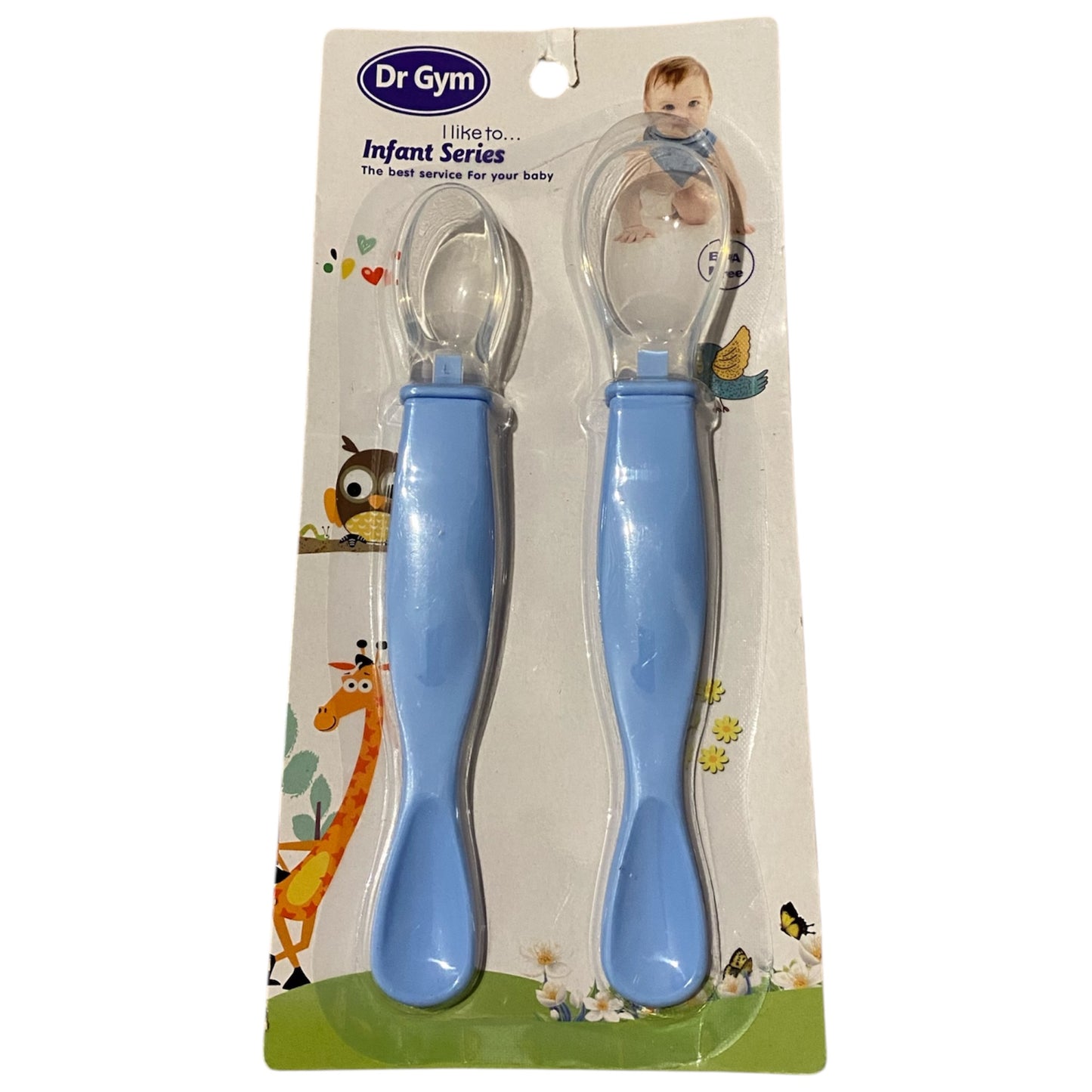 Pack 2 Cucharas De Silicona Suave Para Bebé