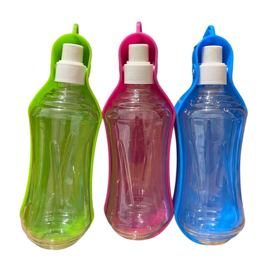Botella De Agua Portátil Para Mascotas 500ml Paseo - Perros
