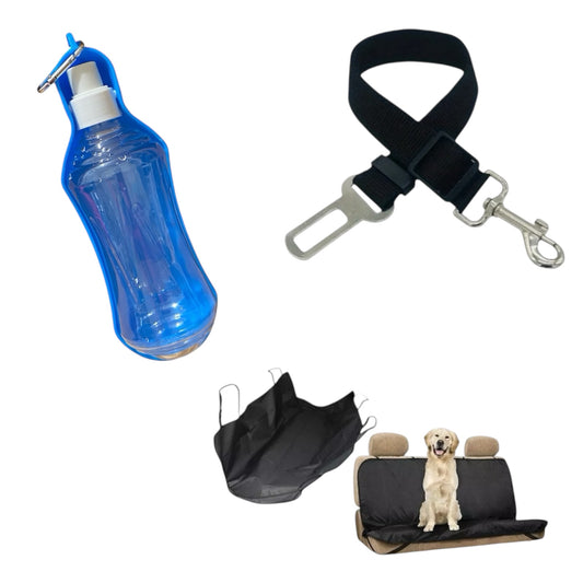 KIT Aventura Segura - Correa seguridad + Funda protectora + Botella portátil + regalo