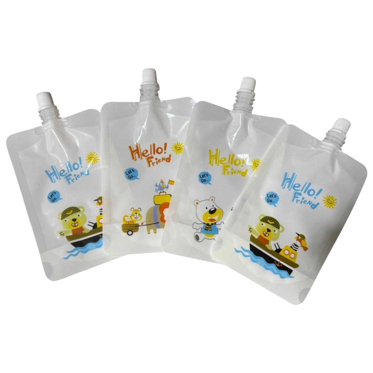 Set Exprimidor de Zumo + 4 Bolsas de Alimentación Reutilizables